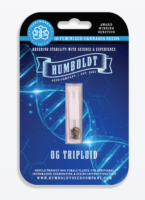 Humboldt Seed Company Debuts First High-Potency Triploid Cannabis Seeds